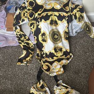 A romper style two piece